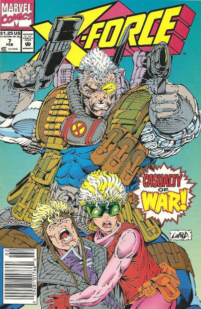 X-Force (1991) # 7 Kiosque à journaux