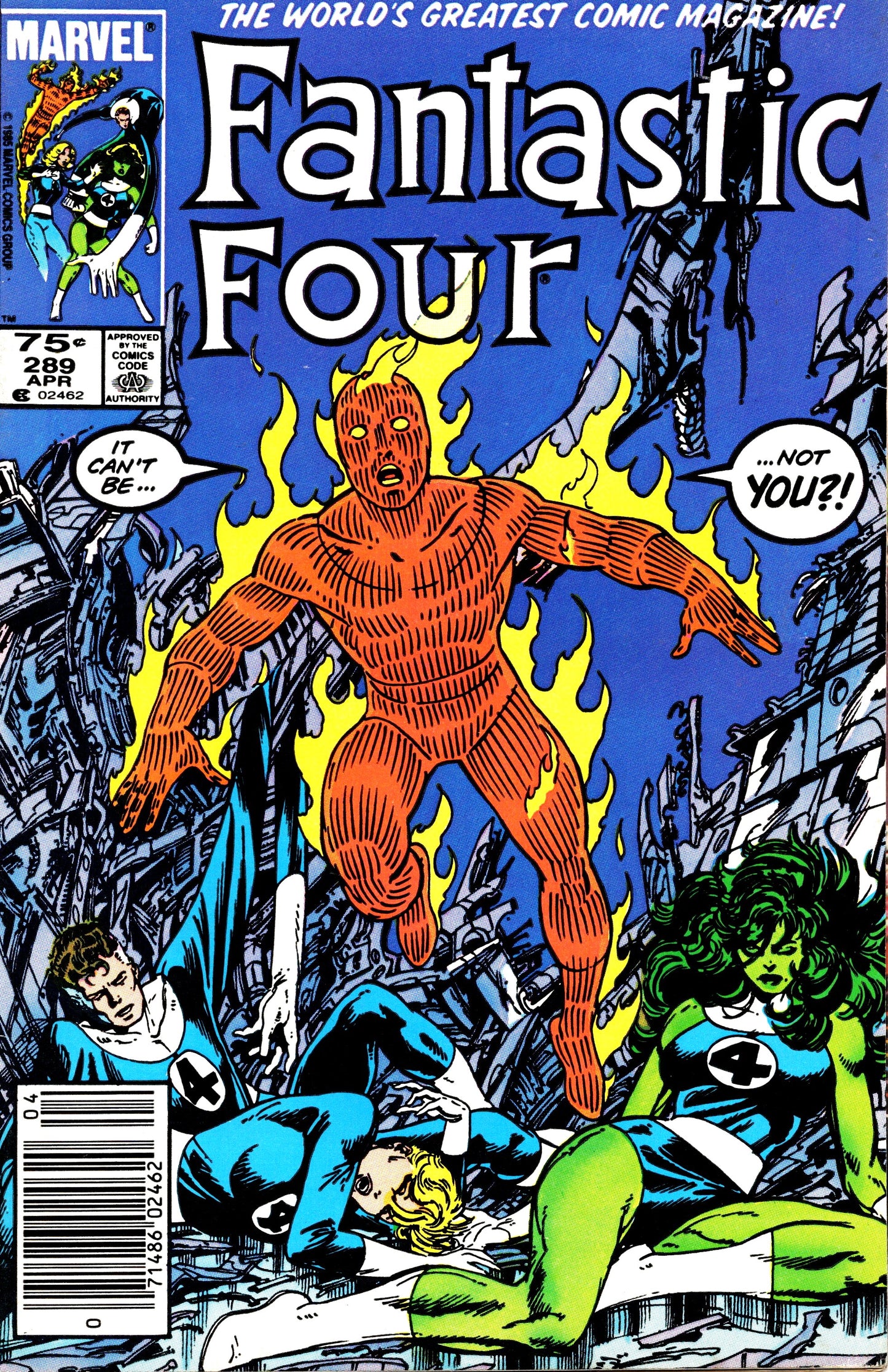 Fantastic Four #289 (1961) Newsstand