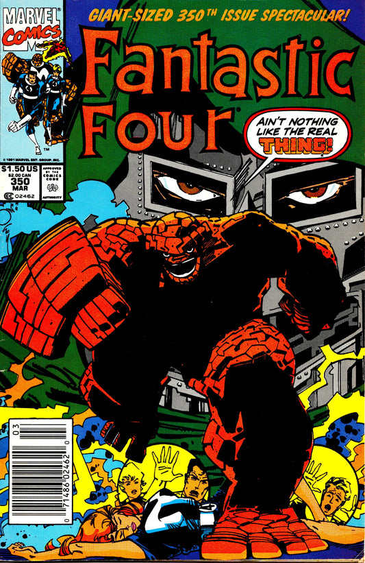 Fantastic Four #350 (1961) Newsstand