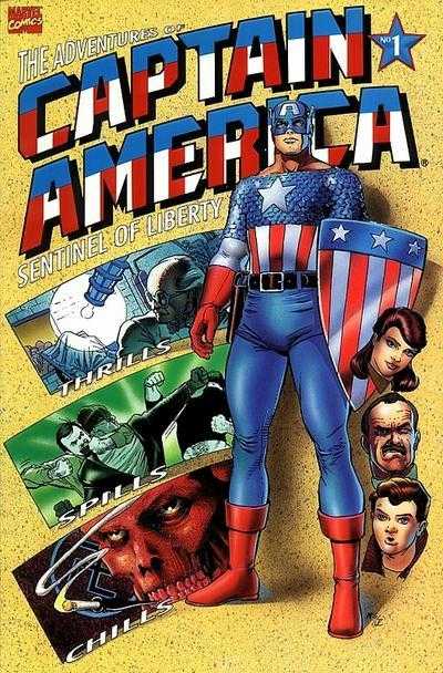 The Adventures of Captain America - Complete 4 Issue Set