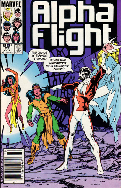 Alpha Flight (1983) #27 - Newsstand