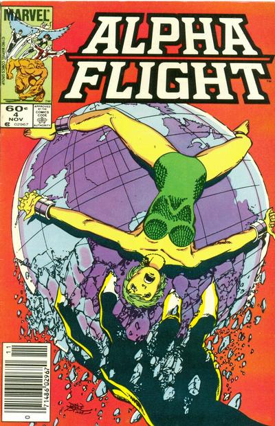 Alpha Flight (1983) #4 - Newsstand