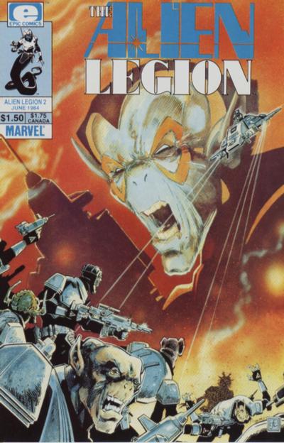 Alien Legion (1984) #2