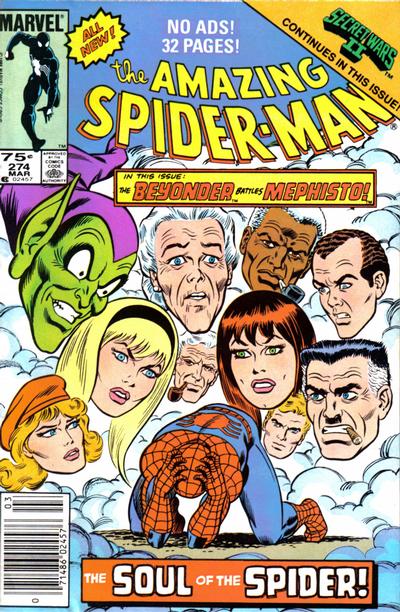 Amazing Spider-Man (1963) #274 Newsstand