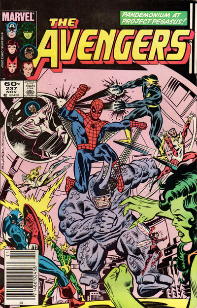 Avengers (1963) #237- Newsstand