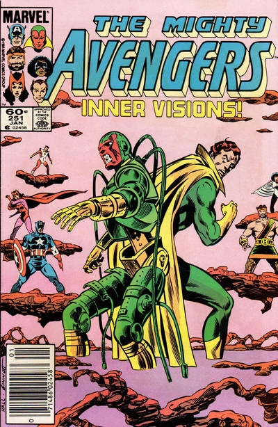 Avengers (1963) #251- Newsstand
