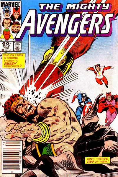 Avengers (1963) #252- Newsstand