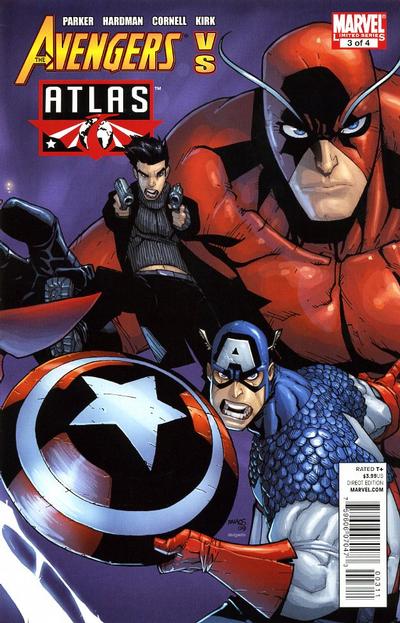 Avengers vs. Atlas (2010) - Complete 4 Issue Set
