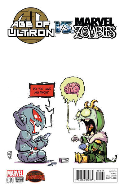 Age of Ultron vs. Marvel Zombies #1 - Skottie Young Variant