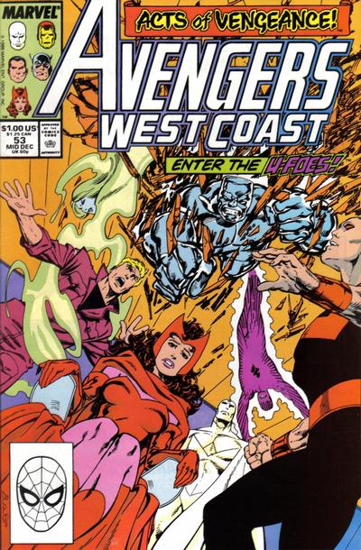 Avengers West Coast (1989) #53