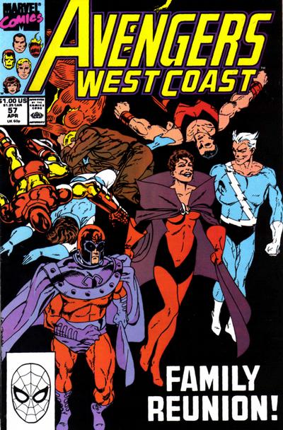 Avengers West Coast (1989) #57