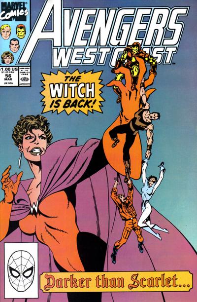 Avengers West Coast (1989) #56