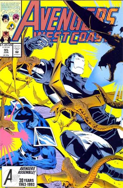 Avengers West Coast (1989) #95