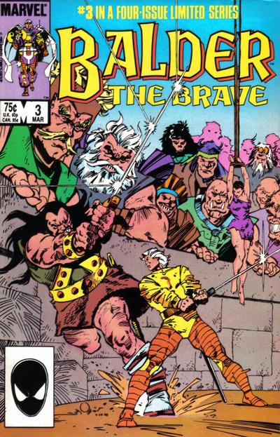 Balder the Brave (1985) #1-4 - Complete 4 Issue Set