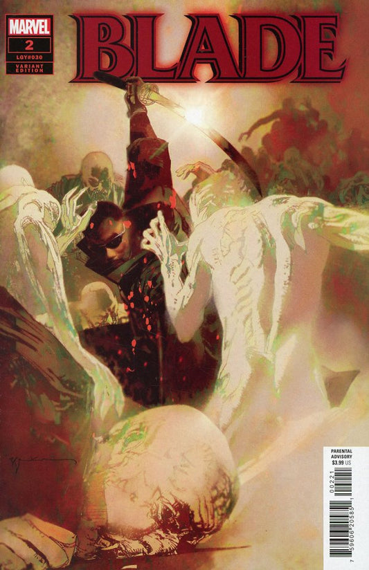 Blade (2023) #2 - Bill Sienkiewicz Variant