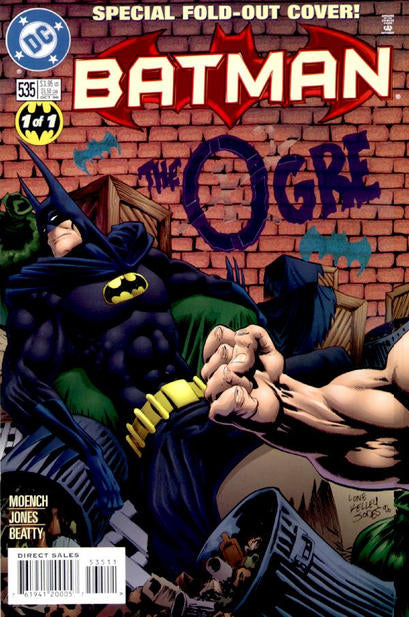 Batman (1940) #535 - Fold-Out Cover