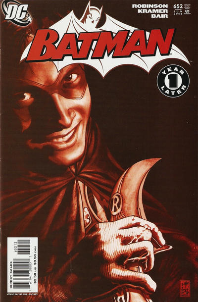 Batman (1940) #652 - Second Printing