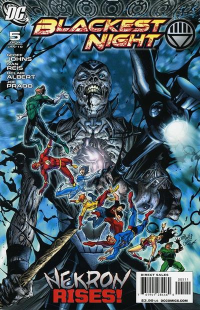 Blackest Night - Complete 8 Issue Set + Issue #0