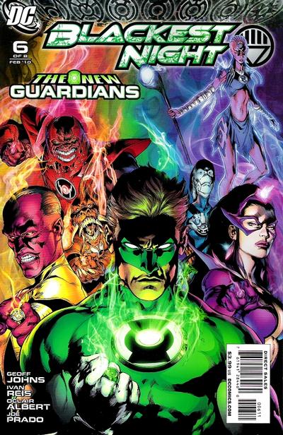 Blackest Night - Complete 8 Issue Set + Issue #0