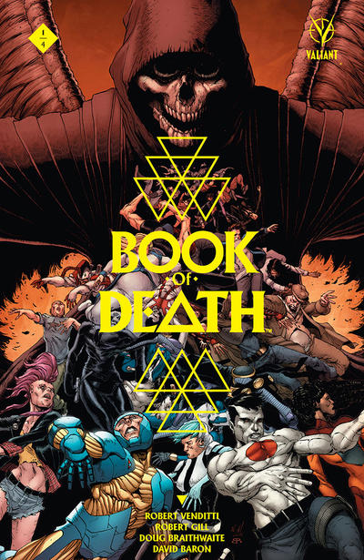 Book of Death 4x Set