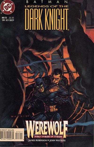 Batman: Werewolf - Complete 3 Issue Set