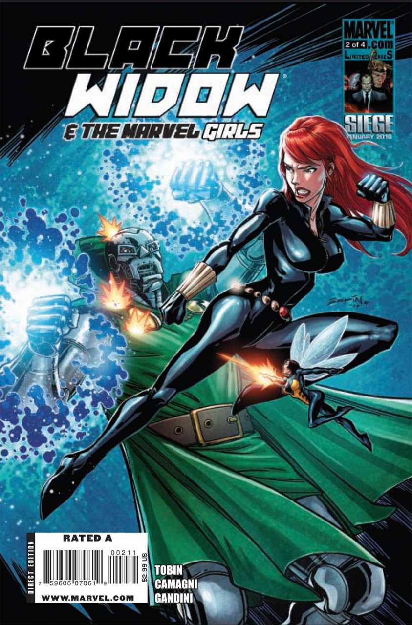Black Widow & The Marvel Girls (2010) - Complete 4 Issue Set