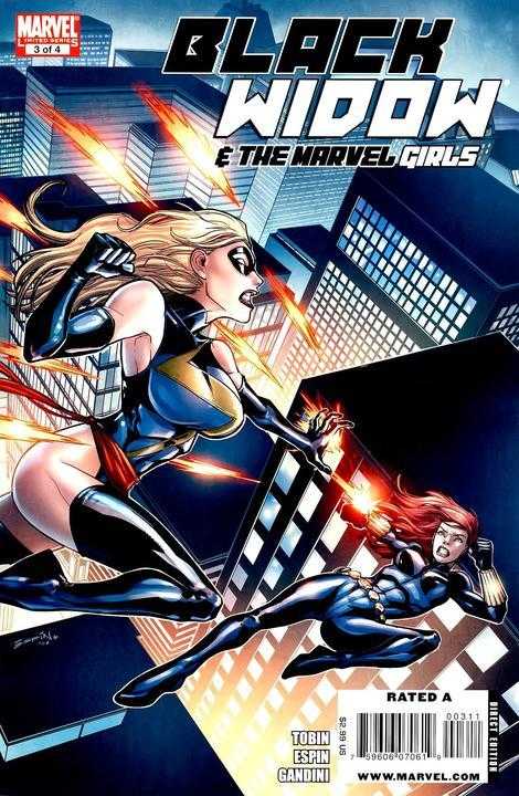 Black Widow & The Marvel Girls (2010) - Complete 4 Issue Set