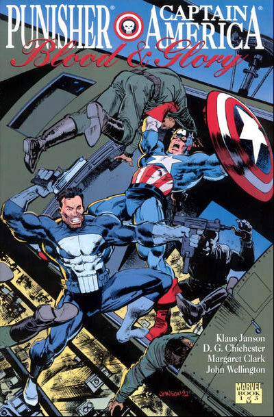 Blood and Glory Punisher / Captain America - Complete 3 Issue Set