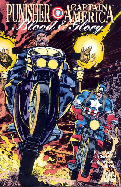 Blood and Glory Punisher / Captain America - Complete 3 Issue Set