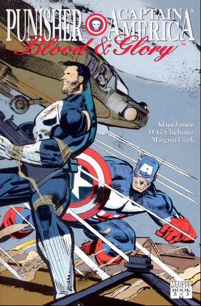 Blood and Glory Punisher / Captain America - Complete 3 Issue Set