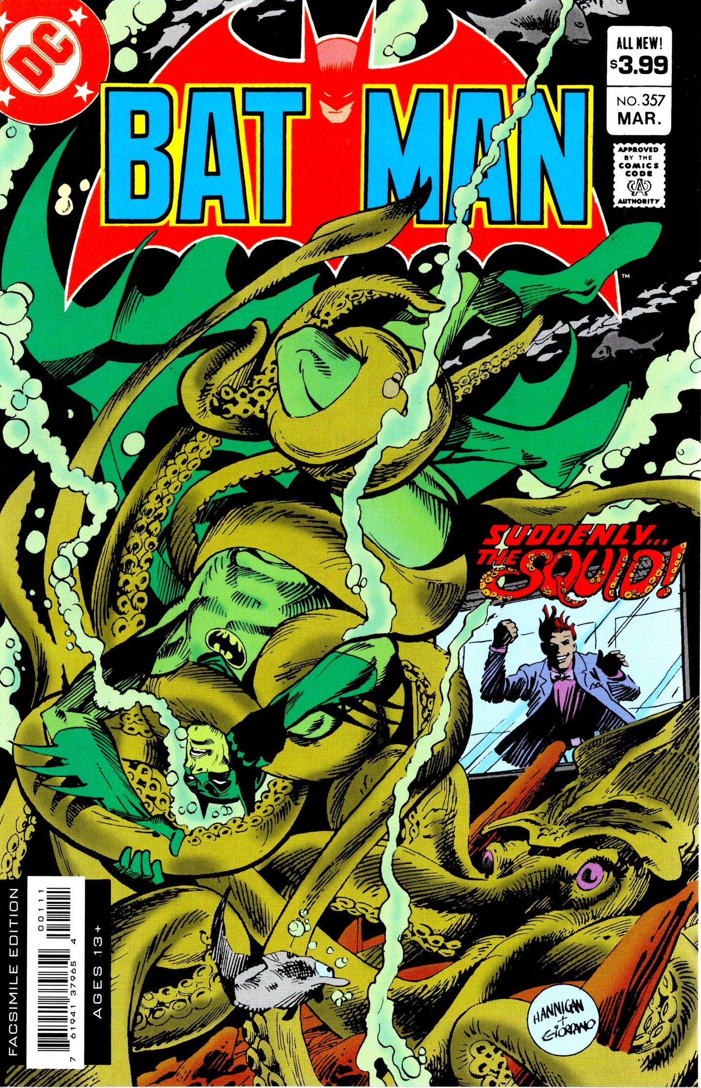 Batman #357 (1966) Facsimile Variant
