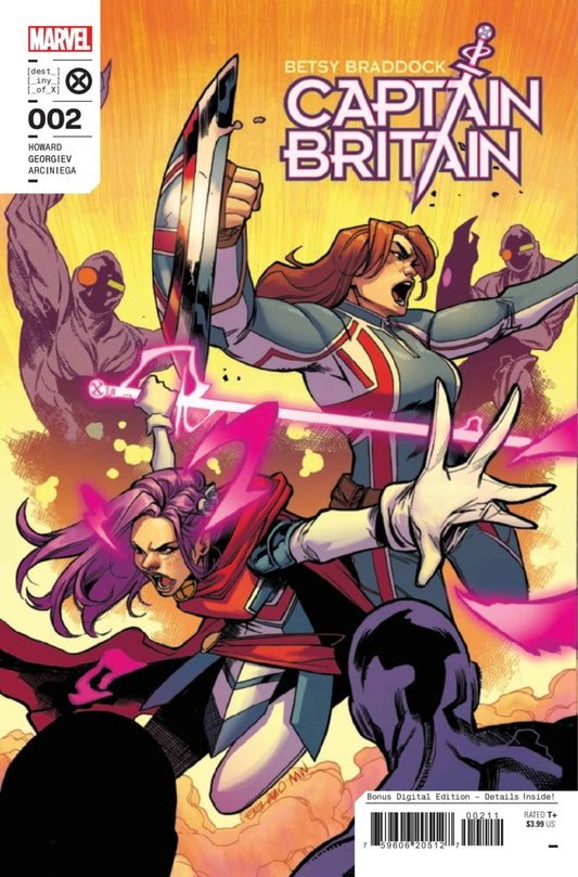 Betsy Braddock Captain Britain #2