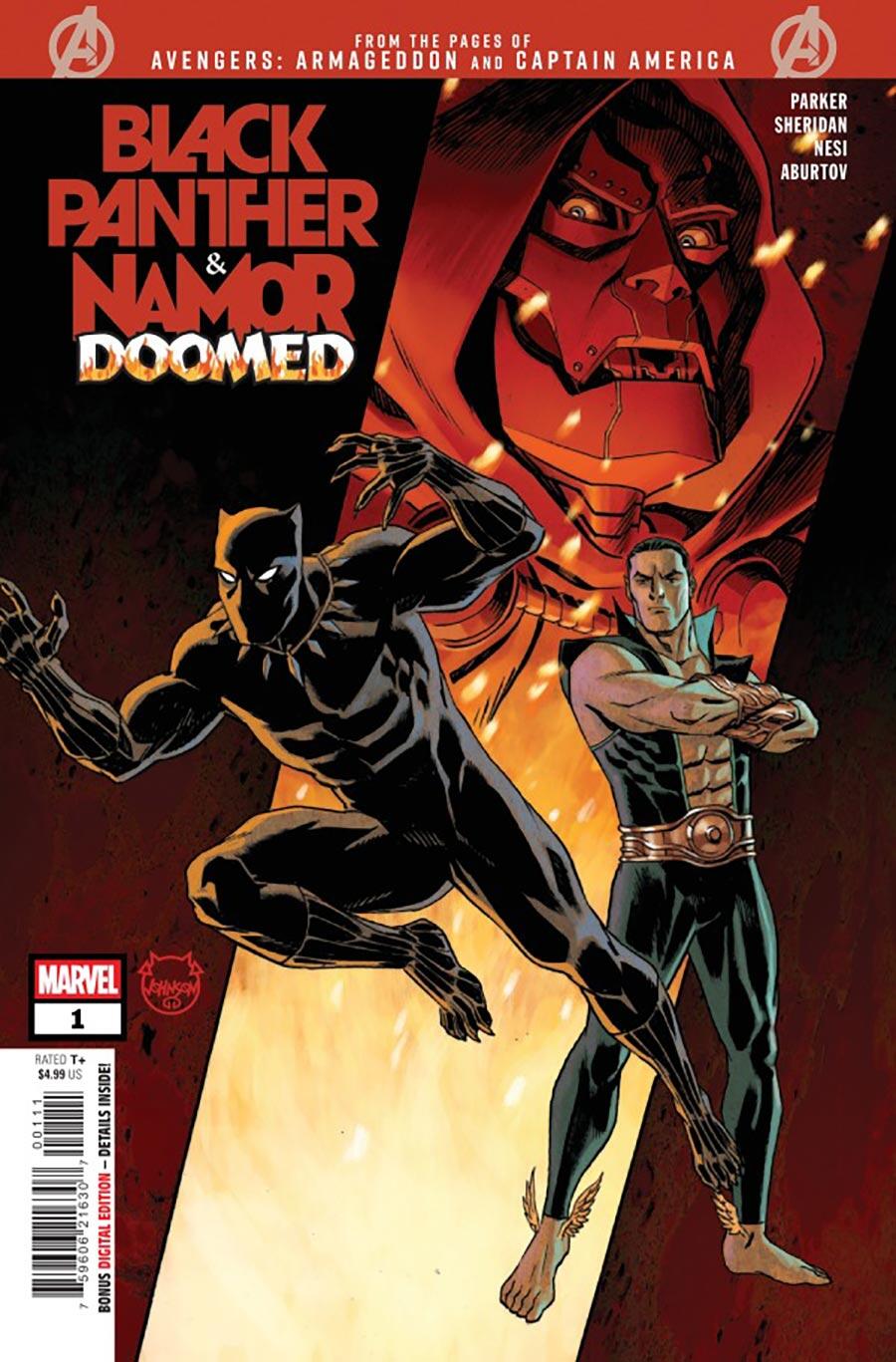 Black Panther and Namor: Doomed #1