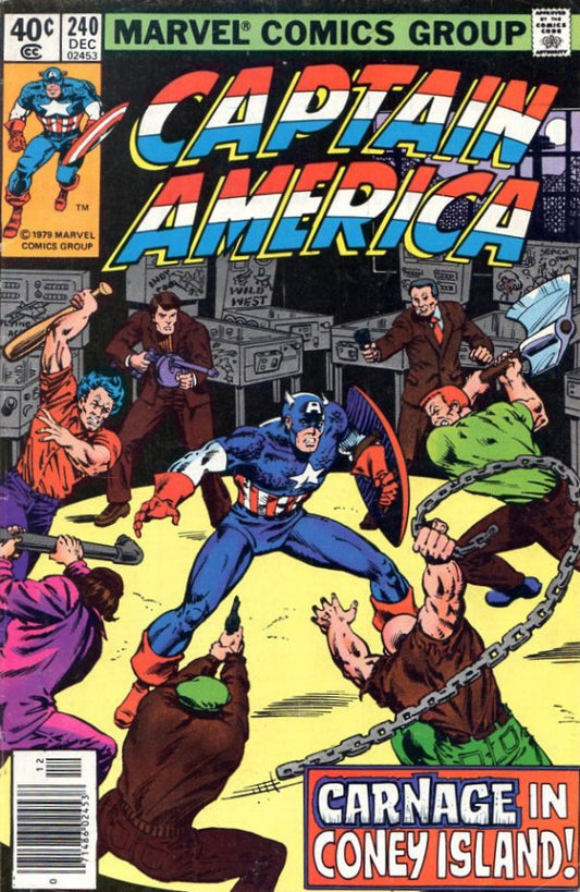 Captain America (1968) #240 - Newsstand