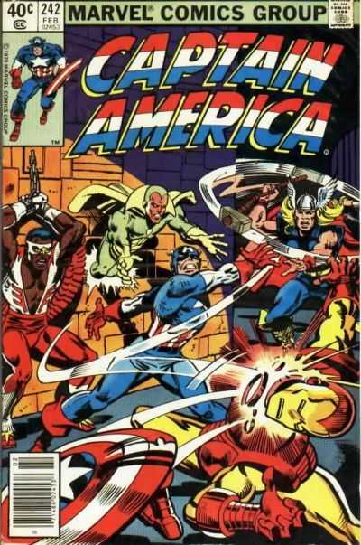 Captain America (1968) #242 - Newsstand