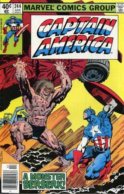 Captain America (1968) #244 - Newsstand