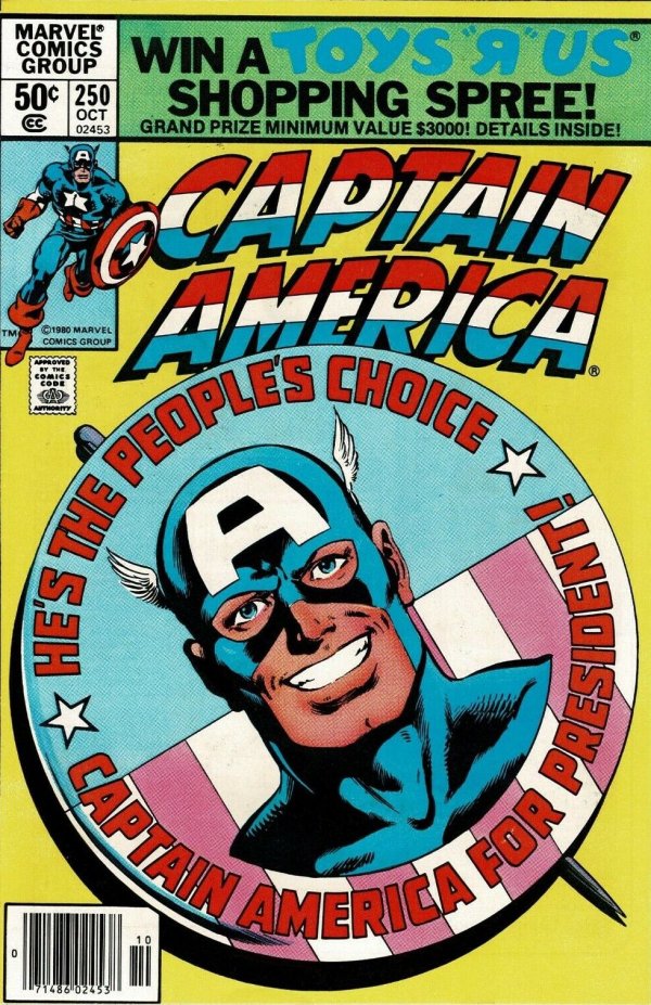 Captain America (1968) #250 - Newsstand