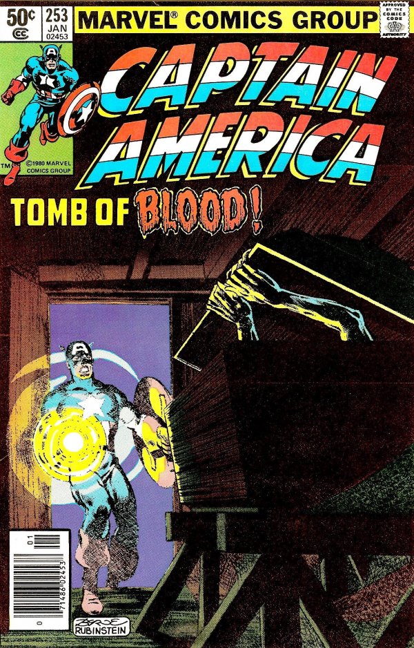 Captain America (1968) #253 - Newsstand