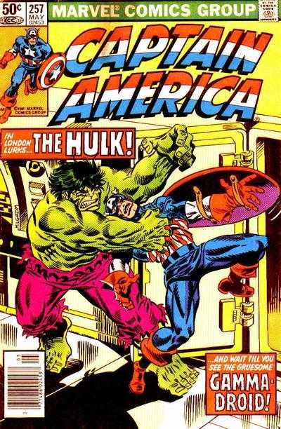 Captain America (1968) #257 - Newsstand