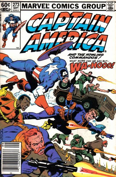 Captain America (1968) #273 - Newsstand Edition
