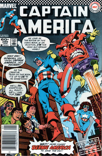 Captain America (1968) #289 - Newsstand Edition