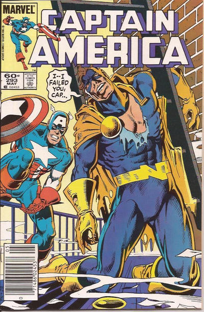 Captain America (1968) #293 - Newsstand Edition