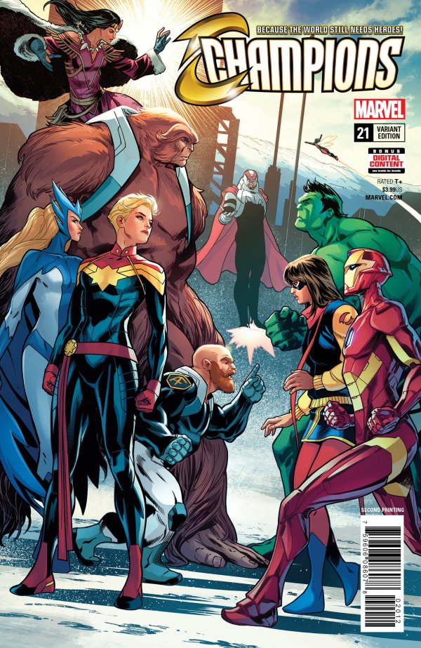Champions (2016) #21 - 2nd Printing