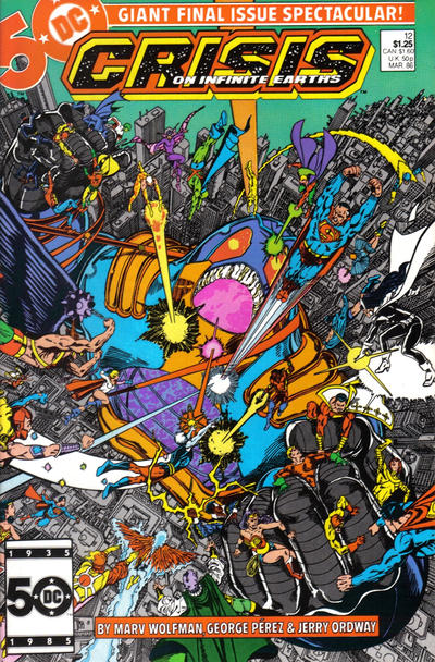 Crisis on Infinite Earths - Complete 12 Issue Set