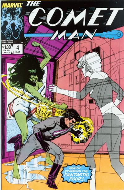 Comet Man (1987) - Complete 6 Issue Set