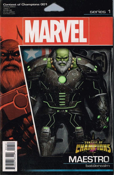 Contest of Champions #1 - Action Figure Variant