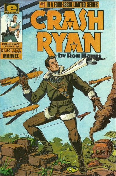 Crash Ryan (1984) - Complete 4 Issue Set