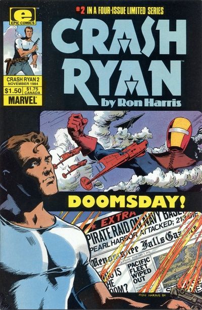 Crash Ryan (1984) - Complete 4 Issue Set