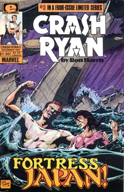 Crash Ryan (1984) - Complete 4 Issue Set