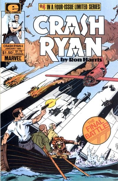 Crash Ryan (1984) - Complete 4 Issue Set